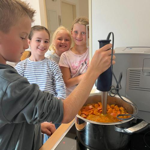 Suppe kochen